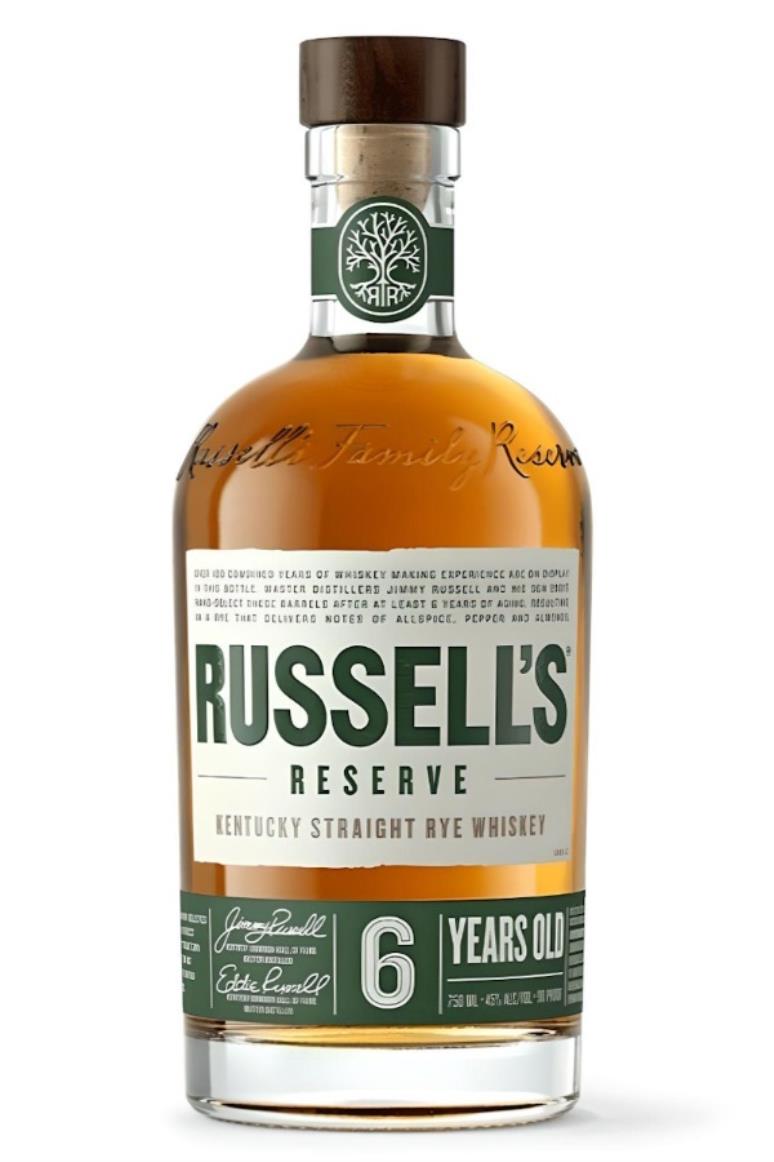 Russell's Reserve 6 Year Old Kentucky Straight Rye Whiskey