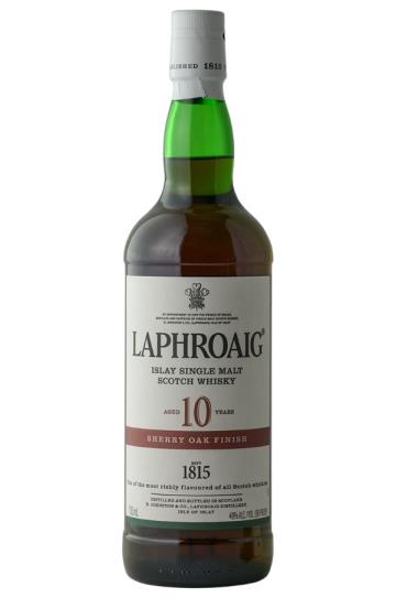 Laphroaig 10 Year Sherry Oak Finished Single Malt Scotch Whisky