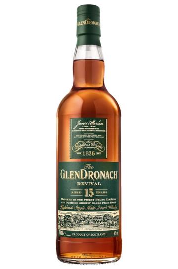 Glendronach 15 Year Highland Single Malt Scotch Whisky