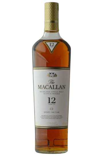 The Macallan 12 Year Sherry Cask Single Malt Scotch Whisky
