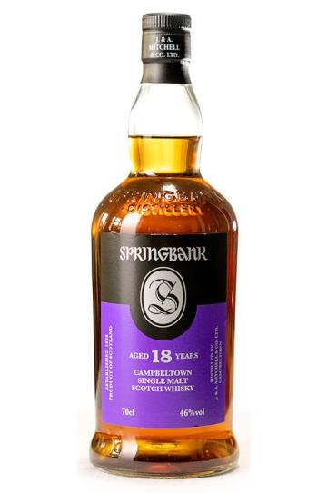 Springbank 18 Year Single Malt Scotch Whisky Campbeltown