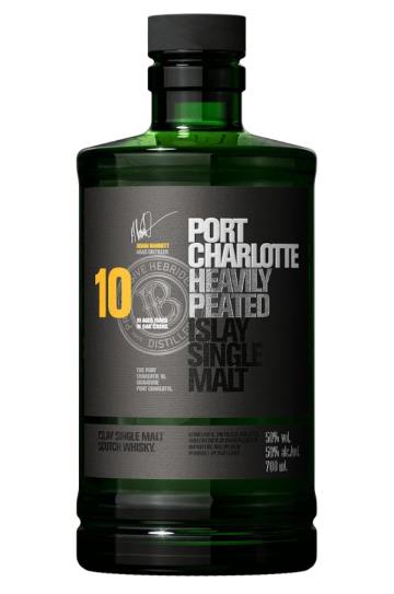 Bruichladdich Port Charlotte Heavily Peated 10 Year Single Malt Scotch Whisky