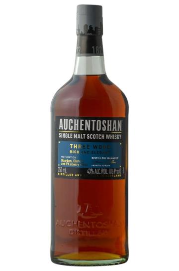 7777 Auchentoshan Three Wood Single Malt Scotch Whisky