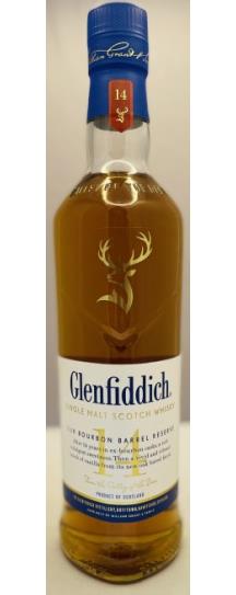 Glenfiddich 14 Year Bourbon Barrel Reserve Single Malt Scotch Whisky