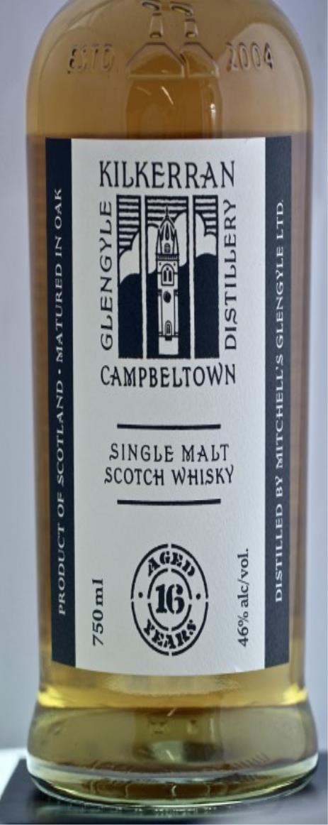 Glengyle Distillery Kilkerran 16 Year Single Malt Scotch Whisky