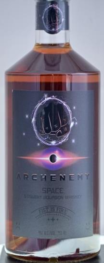 Archenemy Fist is Fire Space Straight Bourbon Whiskey