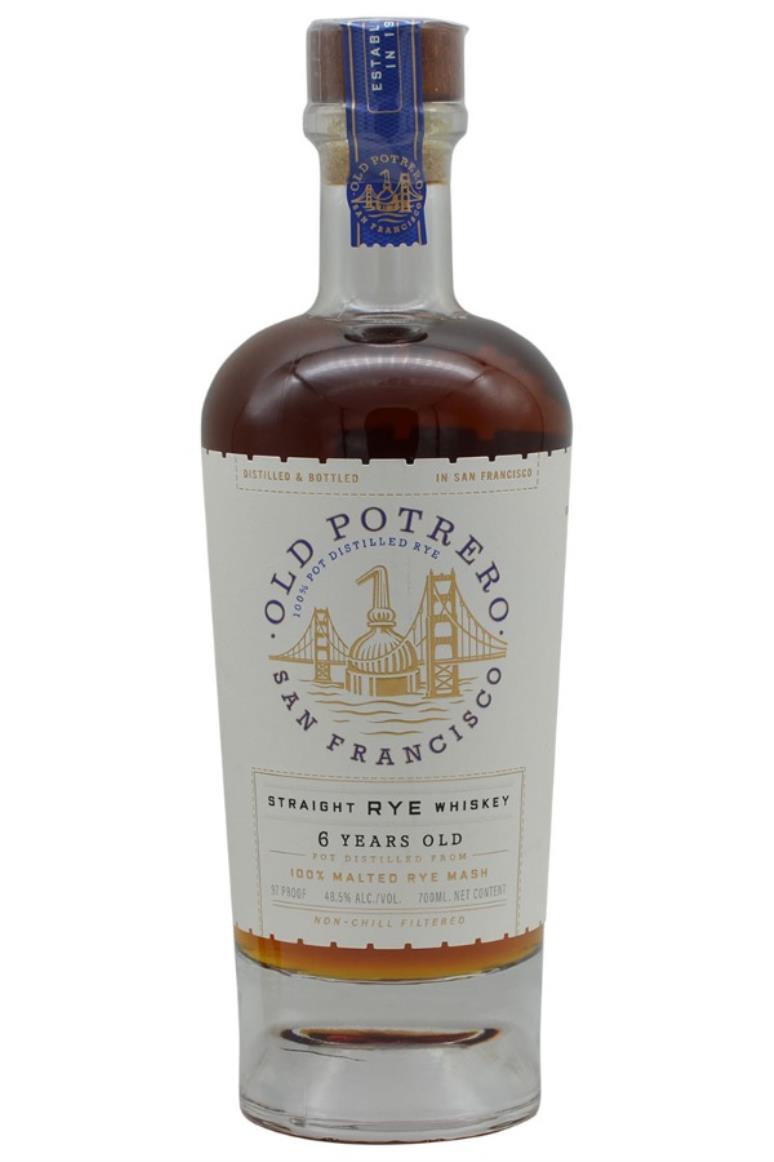 Old Potrero 6 Year Old Straight Rye Whiskey