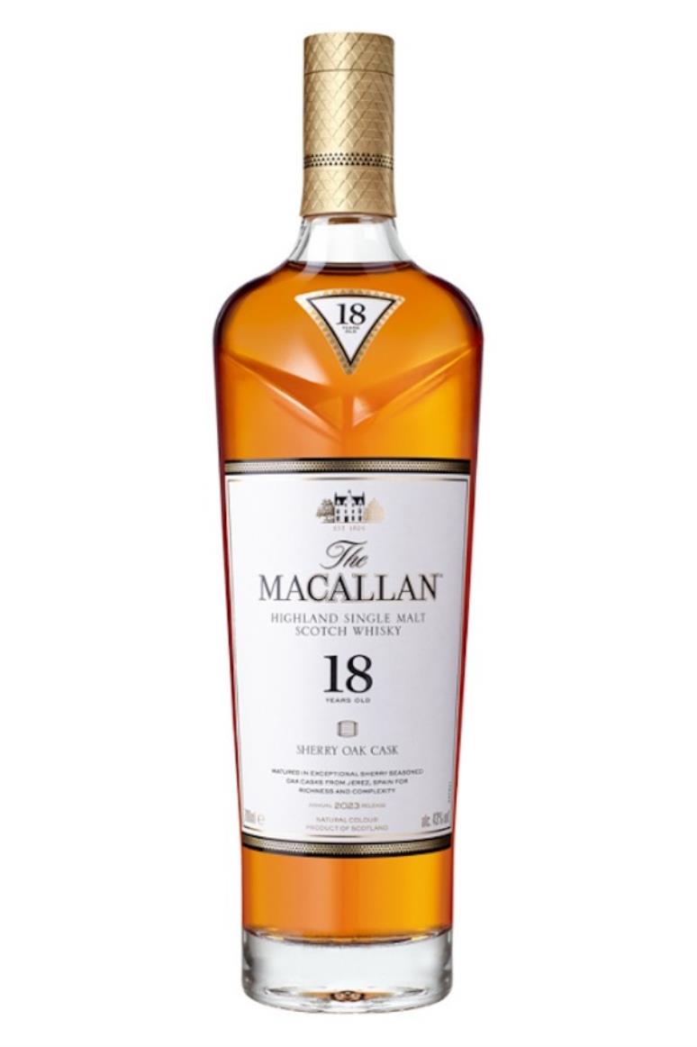 The Macallan 18 Year Sherry Oak Single Malt Scotch Whisky