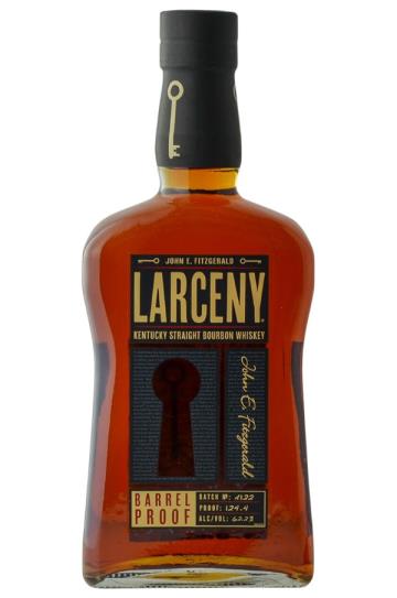 John E. Fitzgerald Larceny Barrel Proof A122 Kentucky Straight Bourbon Whiskey